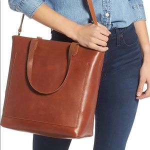 Madewell Medium Transport Leather Tote